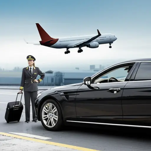 我预约了接送服务，这样他们就会把车送到机场。