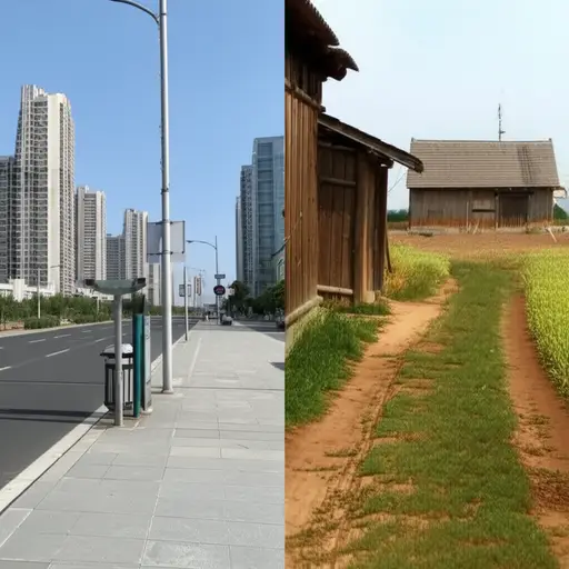 城市通常比乡村拥有更好的公共设施。