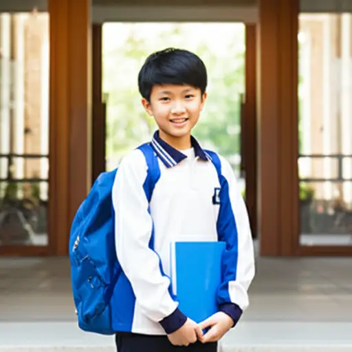 我弟弟是一名高中生。