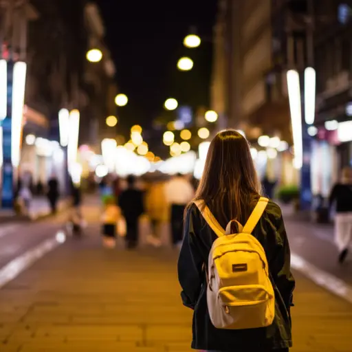 我对你晚上独自旅行不太满意。