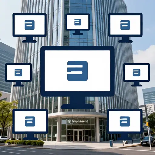 他们的公司对计算机市场有很强的控制力。