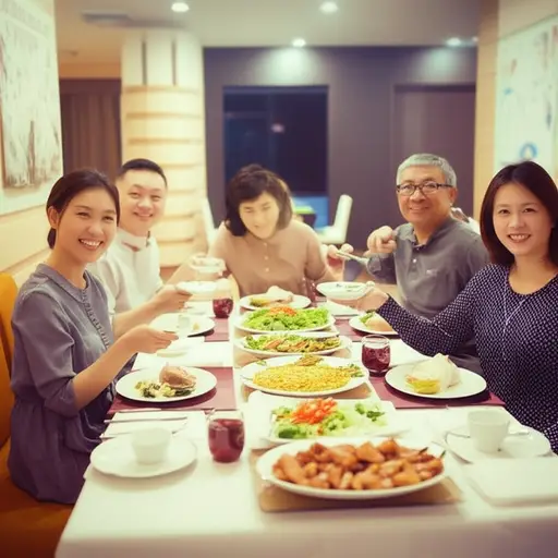 你想和我们一起吃晚饭吗？