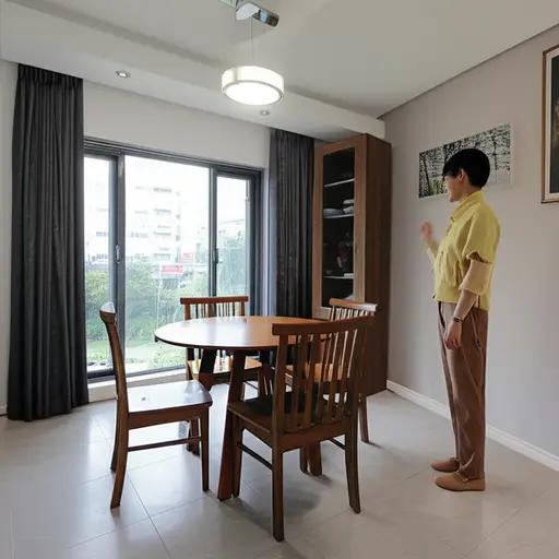 我们还需要另一把椅子给客人坐。