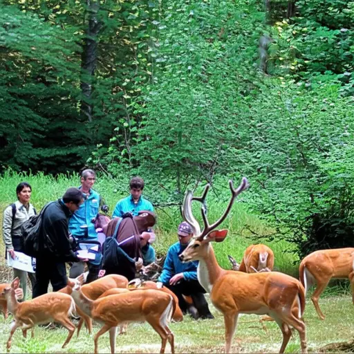 许多野生动物组织专注于保护工作。