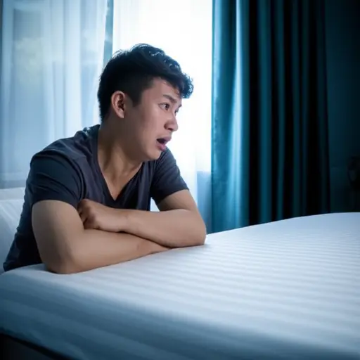 我从一个可怕的噩梦中惊醒。