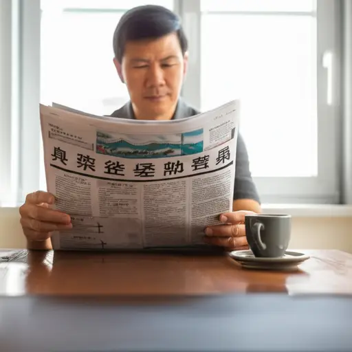 我在昨天的报纸上读到了选举结果。