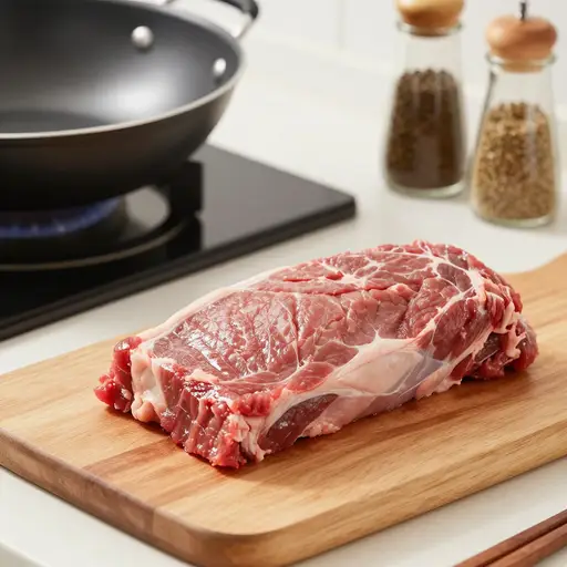 我不常做肉。