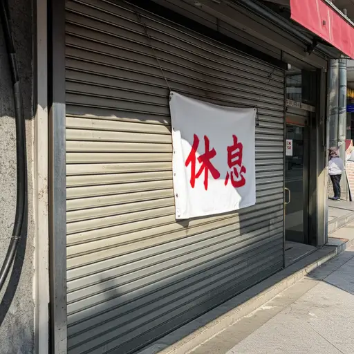 这家店午餐时间从12:30到13:30关门。