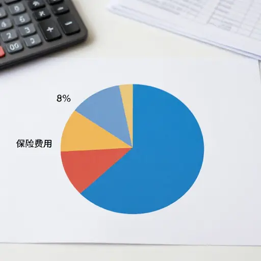 保险费用现在总计占支出的8%。