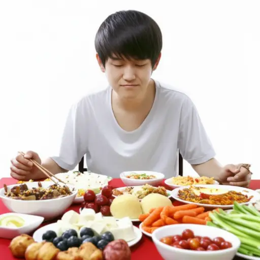 他一直吃但从不长胖。