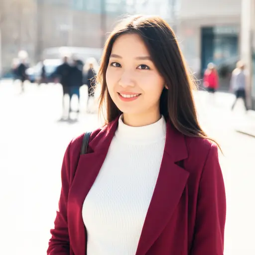 我几分钟前刚见过她。