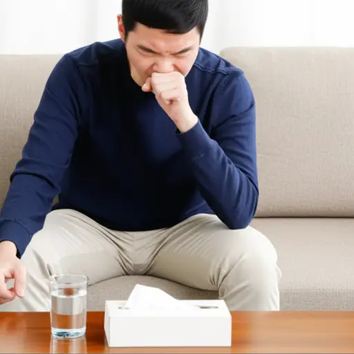 我感冒了，嘴巴很干。