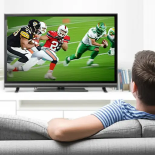 我哥哥喜欢看橄榄球比赛。