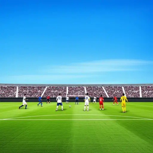 下周有一场足球比赛。