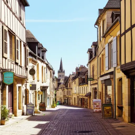 我记得我们去萨拉的那一天，那是法国西南部的一个可爱小镇。