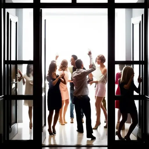 一位不速之客来到了派对上。