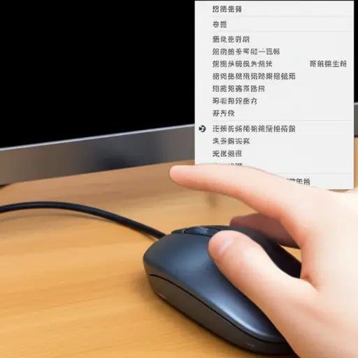 当你右键点击时，程序会显示一个弹出菜单。