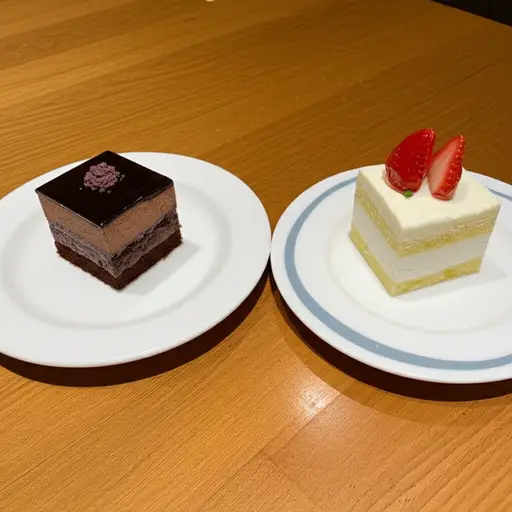 这蛋糕和那个一样好吃。