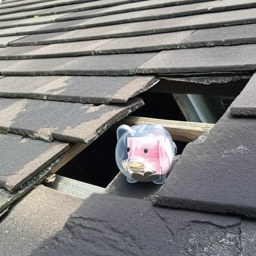 我们需要为屋顶的维修存钱。