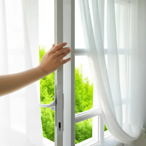 打开窗户，让新鲜空气进来。