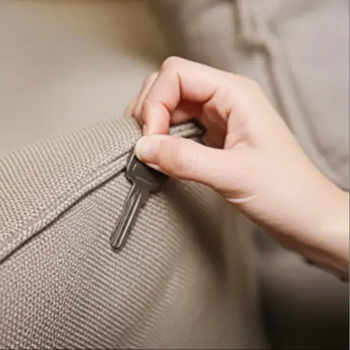 我到处找我的钥匙——原来在这儿！