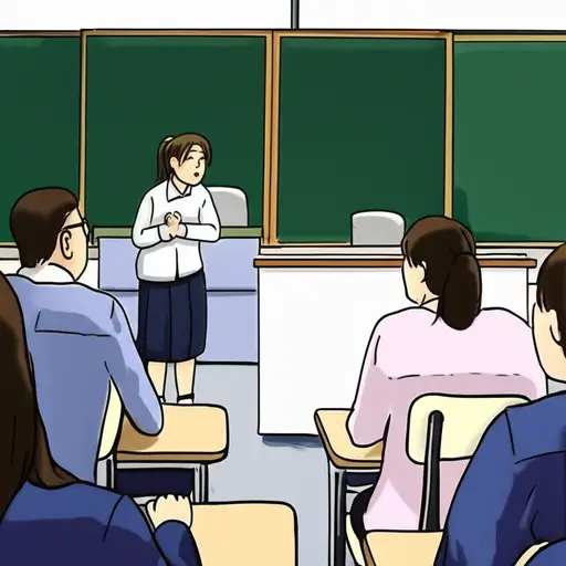 她太紧张了，以至于无法回答问题。