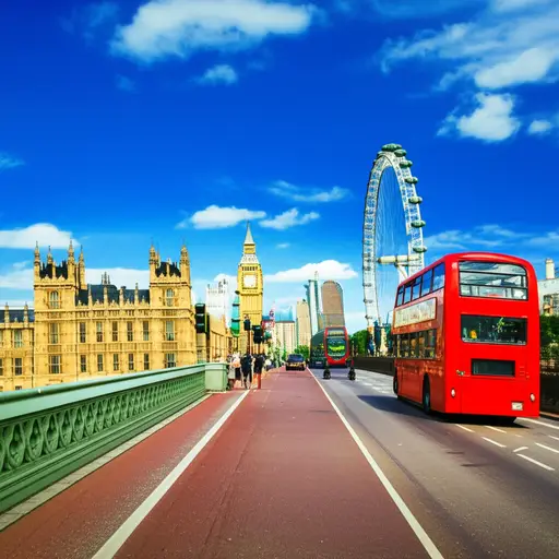 我们住在伦敦。