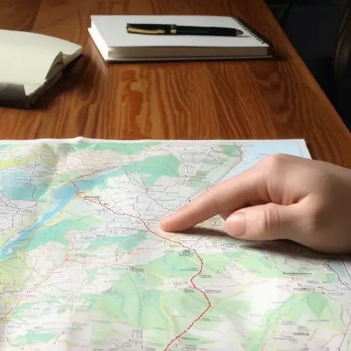 我刚刚在规划我的路线。