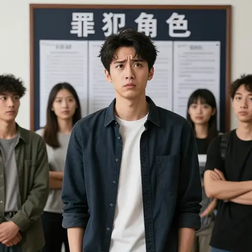 为什么他总是被选来扮演罪犯？