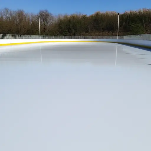 溜冰场需要完全平坦。