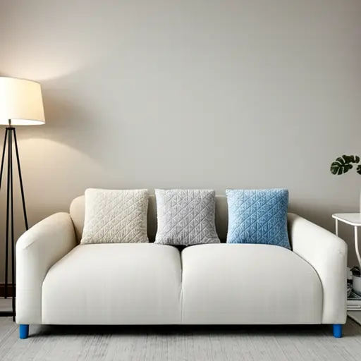 我想我会在沙发上放些靠垫，让房间更舒适。