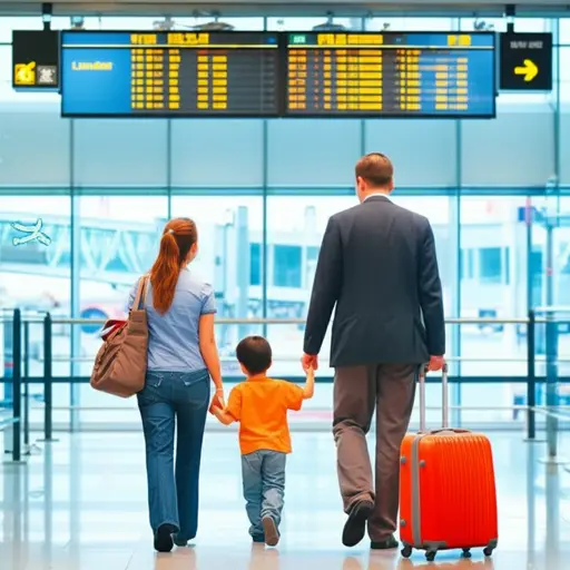 我们明天要坐飞机去伦敦。