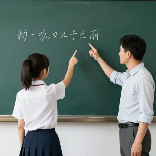 他总是以和他老师相同的方式遵循指示。