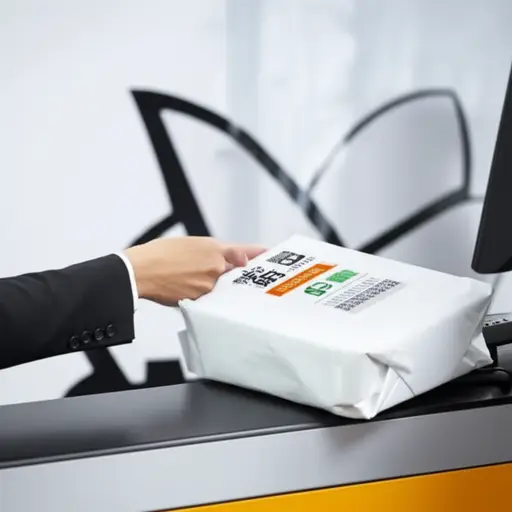 我寄了一个包裹给我在澳大利亚的朋友。