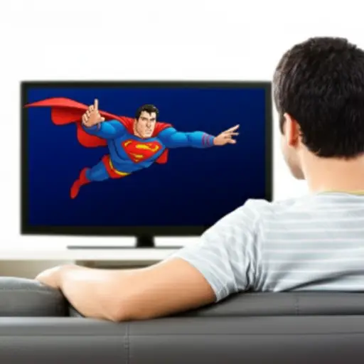 我喜欢像《超人前传》这样的电视系列剧。