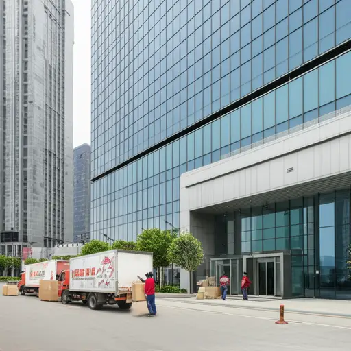 我的办公室要搬到城西去。