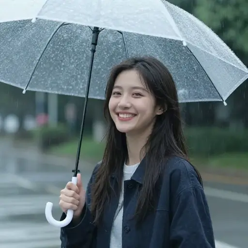 她总能从困境中找到有趣的一面。