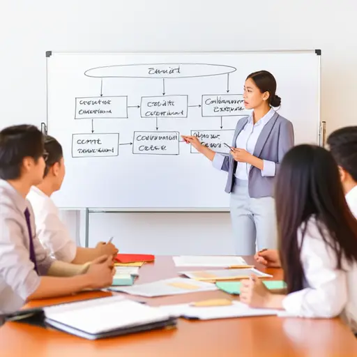 她的指示非常清晰，我们很快就完成了任务。