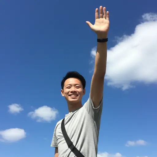 祝你今天过得愉快！