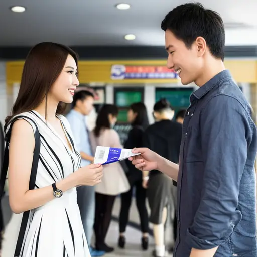 他邀请她出去看电影。