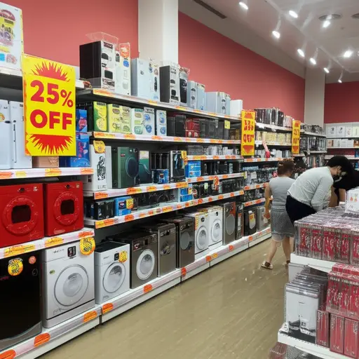 本周结束前，所有电器商品都有 25% 的折扣。