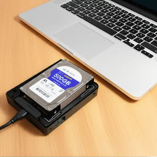 这台电脑配备了一个500GB的硬盘。