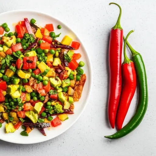 墨西哥菜经常使用辣椒来增添风味。