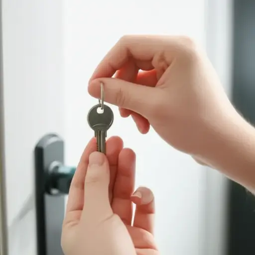 用完后别忘了把钥匙还回去。