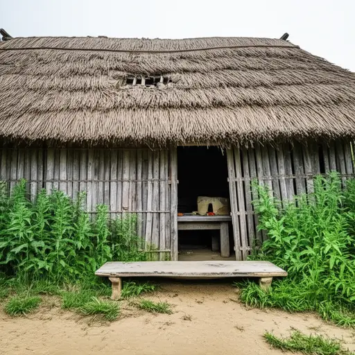 从前有一个非常贫穷的家庭。