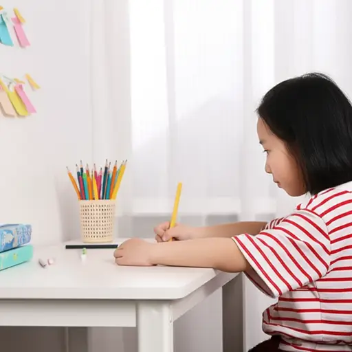 不要让她从学习中分心。