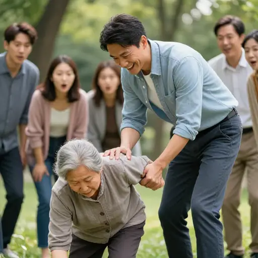 与普遍看法相反，而且尽管有相反的证据，他实际上是个非常善良的人。