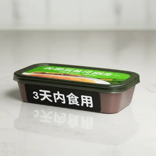 这个产品应在三天内食用。