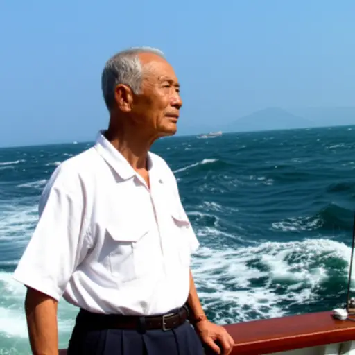 我的祖父曾是一名勇敢的水手。