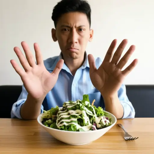 这个我吃不了，因为沙拉酱太酸了。